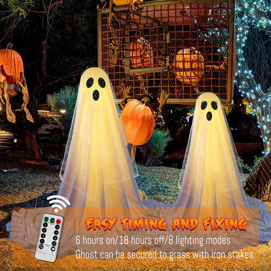 2Packs Halloween Decorations Outdoor